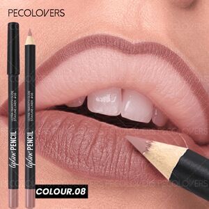 Lip Liner Matte Waterproof 2-in-1 Lip Pencil and Lipstick